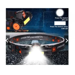 چراغ پیشانی (هدلایت) شارژی دوکاره مدل HPH-88 با لامپ COB و XPE 8