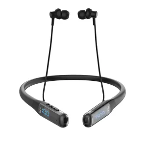 هندزفری بلوتوثی گردنی تسکو مدل TH 6384 با نمایشگر LED و باتری قدرتمند