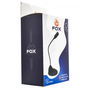 میکروفن رومیزی پایه دار فاکس (Fox) با جک 3.5 میلی‌متری 3