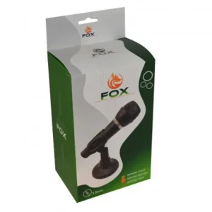 میکروفن رومیزی مینی فاکس (Fox) مدل پایه دار با جک 3.5 میلی‌متری 4