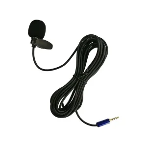 میکروفون یقه‌ای فاکس (Fox) مدل Lavalier با جک 3.5 میلی‌متری موبایلی