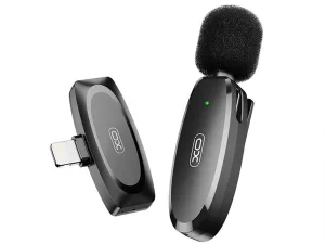 میکروفون یقه‌ای بی‌سیم XO مدل MKF08B مخصوص آیفون (Lightning)
