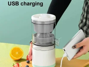 آب مرکبات گیری شارژی قابل حمل مدل Portable Juicer CJ-101 11