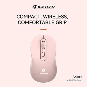 ماوس بی‌سیم جرتک مدل Jertech SM-01 (سایلنت و کم‌صدا)