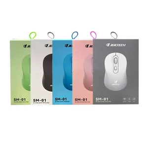 ماوس بی‌سیم جرتک مدل Jertech SM-01 (سایلنت و کم‌صدا)