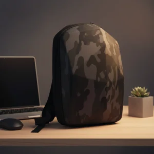 کوله پشتی لپ‌تاپ هاردشل مدل Ninja 3D (ضد ضربه حرفه‌ای + پورت USB و AUX) 2