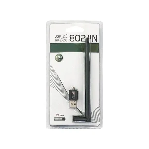 کارت شبکه وای فای (دانگل) آنتن‌دار USB مدل 102 3