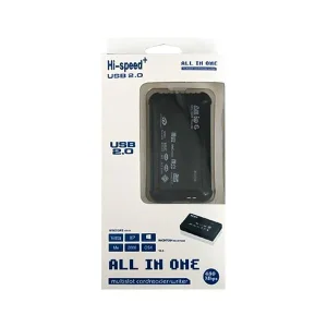 کارت‌خوان حافظه همه‌کاره (All in 1) مدل USB 2.0 مجهز به درگاه CF 2