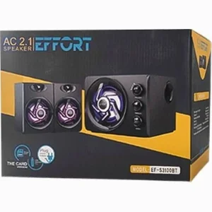 اسپیکر سه تکه رومیزی ایفورت EFFORT مدل EF-S3100BT (توان  25 𝑊و بلوتوثی) 3
