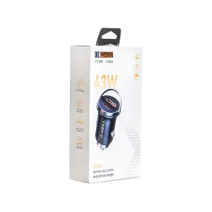 شارژر فندکی فست‌شارژ نکسا(Nexa)مدل R125 توان 43W 2