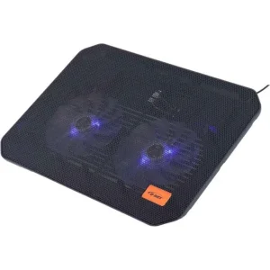پایه خنک کننده لپ تاپ  2  فن دی نت ( D−net ) مدل DT-M10B (مناسب تا  15.6اینچ)