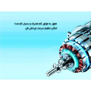 پایه خنک کننده لپ تاپ 2 فن Mikuso مدل NCP-218 دارای نورپردازی RGB 3