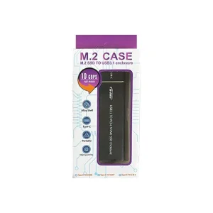 باکس اس اس دی M.2 NVMe به USB 3.1 دی نت (D-Net) با سرعت 10Gbps 3