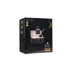 میکروفون بی سیم یقه ای دوتایی لایتنینگ نکسا (Nexa) مدل FX103 به همراه کیس شارژ 3