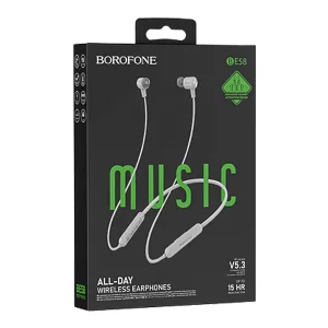 هدفون بلوتوثی گردنی بروفون (Borofone) مدل BE58 4