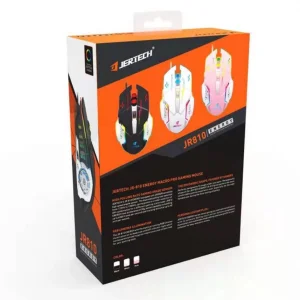 ماوس مخصوص بازی جرتک (Jertech) مدل JR810 ENERGY سفید 3
