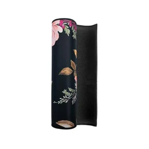 ماوس پد گیمینگ 70x30 طرح گل | دور دوخت و روان 3