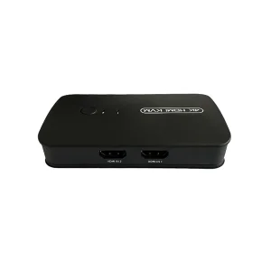 سوئیچ KVM دو پورت HDMI و USB مدل 4K با کابل و ریموت سیمی (کنترل ۲ سیستم با یک مانیتور) 2
