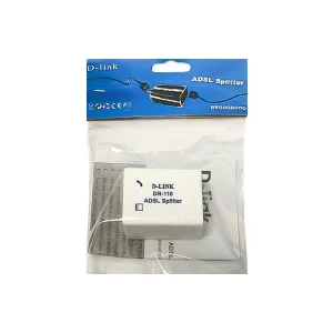 اسپلیتر (نویزگیر) مودم ADSL دو بوبین دی‌لینک (D-Link) مدل DR-110 4