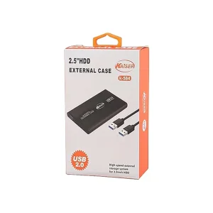 باکس هارد 2.5 اینچی کایزر (Kaiser) مدل K-584 | قاب هارد اقتصادی USB 2.0 3