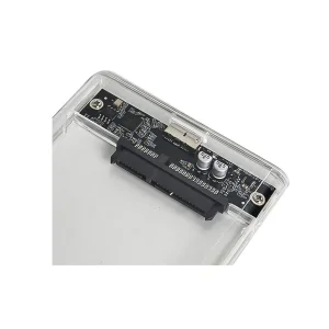 باکس هارد 2.5 اینچی شفاف آنوشان (Andshan) مدل A-410 | قاب شیشه ای USB 3.0 2