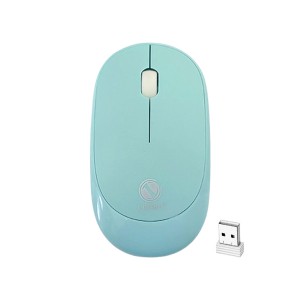 ماوس بی سیم لایماید (Limeide) مدل Q6 | رنگ آبی (طراحی Pebble و باریک)