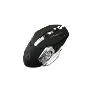 ماوس گیمینگ بی‌سیم شارژی مدل T2 | سایلنت، ارگونومیک با نورپردازی RGB 2