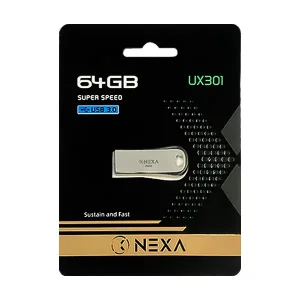 فلش مموری NEXA مدل UX301 | 64 گیگابایت USB 3.0 با طراحی فلزی2