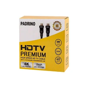 کابل HDMI پادرینو 4K/V2، 1.5 متر | سرعت بالا، کیفیت تصویر Ultra HD و HDR 2