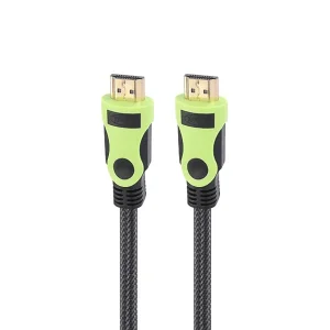 کابل HDMI کنفی Power Link 3 متری | کیفیت 4K UHD با روکش مقاوم نایلونی