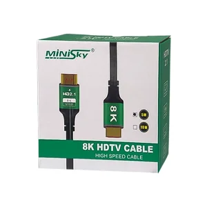 کابل MiniSky HDMI 8K/V2.1 پنج متری | نسل جدید 8K UHD با سرعت 48Gbps 2