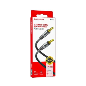 کابل AUX بروفون مدل BL19 (طول 1 متر) | انتقال صدای شفاف و باکیفیت 2