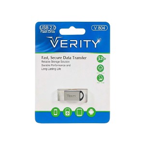 فلش مموری وریتی V804 ظرفیت 32 گیگابایت | بدنه فلزی، ضد آب و ضد ضربه2