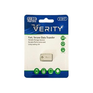 فلش مموری وریتی V817 ظرفیت 32 گیگابایت | بدنه فلزی ضد آب و ضد ضربه2