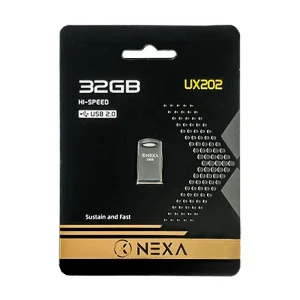 فلش مموری NEXA UX202 ظرفیت 32 گیگابایت | رابط USB 2.0، بدنه فلزی مقاوم2