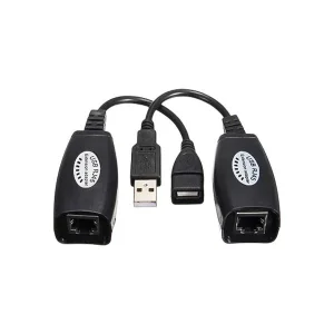 تبدیل اکستندر USB با کابل شبکه مدل 042 (USB to RJ45 Extender)