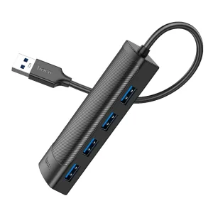 هاب 4 پورت USB 3.0 هوکو مدل HB41 (سرعت  5Gbps  / کابل  0.2m )3