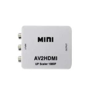 تبدیل AV به HDMI مدل 008 | Mini AV2HDMI Up Scaler 1080P