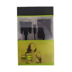 خرید تبدیل VGA به HDMI برق‌دار و صدادار مدل 137 (پشتیبانی از رزولوشن   1080p ) 4