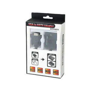مبدل VGA به HDMI (وی جی ای به اچ دی ام آی) برق‌دار به همراه کابل صدا  4