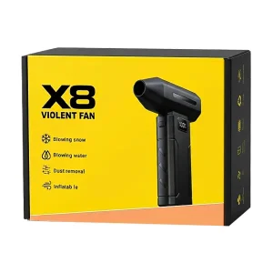 جت فن شارژی X8 مدل BH-53 (دمنده قدرتمند دارای نمایشگر و چراغ)4