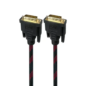 کابل تصویر DVI-D پاور لینک (PK) روکش کنفی طول ۱.۵ متر