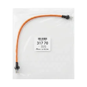 کابل شبکه CAT6 U/UTP نگزنس (Nexans) طول 0.3 متر (30 سانتی‌متر)2
