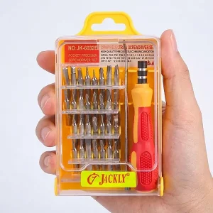 ست پیچ گوشتی ۳۲ عددی جک لی مدل JK-6032D مخصوص تعمیرات3
