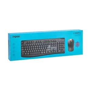 کیبورد و ماوس بی‌سیم رپو (Rapoo) مدل X1800PRO 2