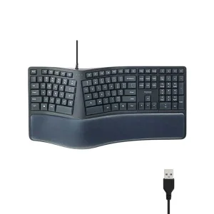 کیبورد ارگونومیک با سیم رپو مدل NK8800