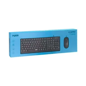 کیبورد و ماوس با سیم رپو مدل X130PRO 2
