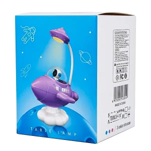 چراغ مطالعه رومیزی فانتزی موشک فضانورد مدل BJ1228A-BH1144
