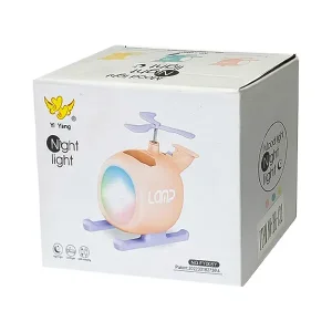 چراغ خواب و مطالعه رومیزی فانتزی هلیکوپتر مدل FY005Y-BH1325