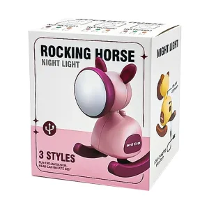 چراغ خواب و مطالعه رومیزی فانتزی الاکلنگی طرح اسب مدل HC6603-BH1314